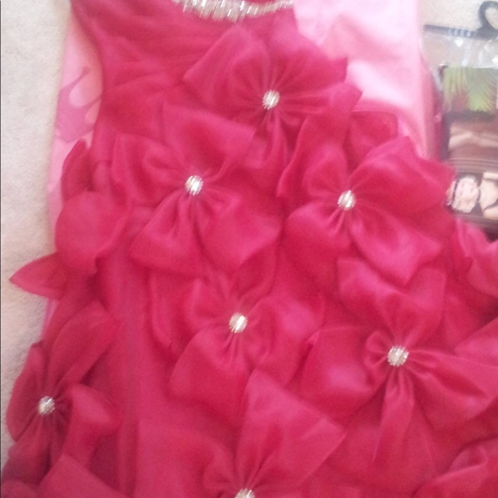 Gorgeous red gown